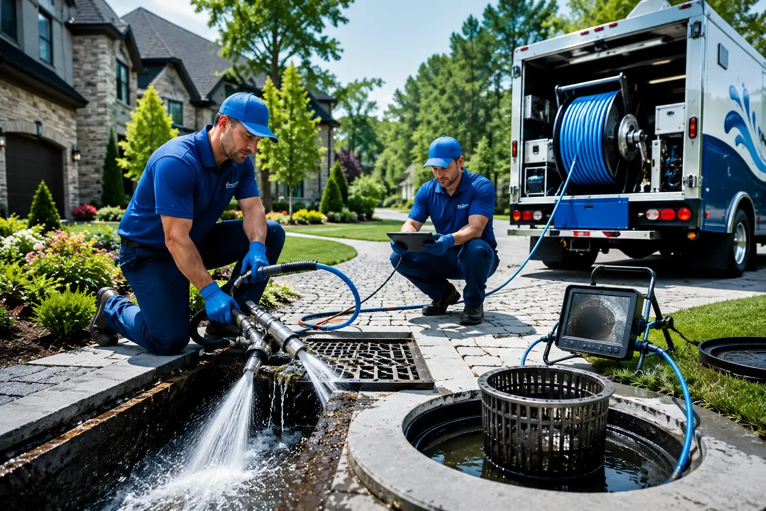Local outdoor drain cleaning professionals in Wolf Lake, IL