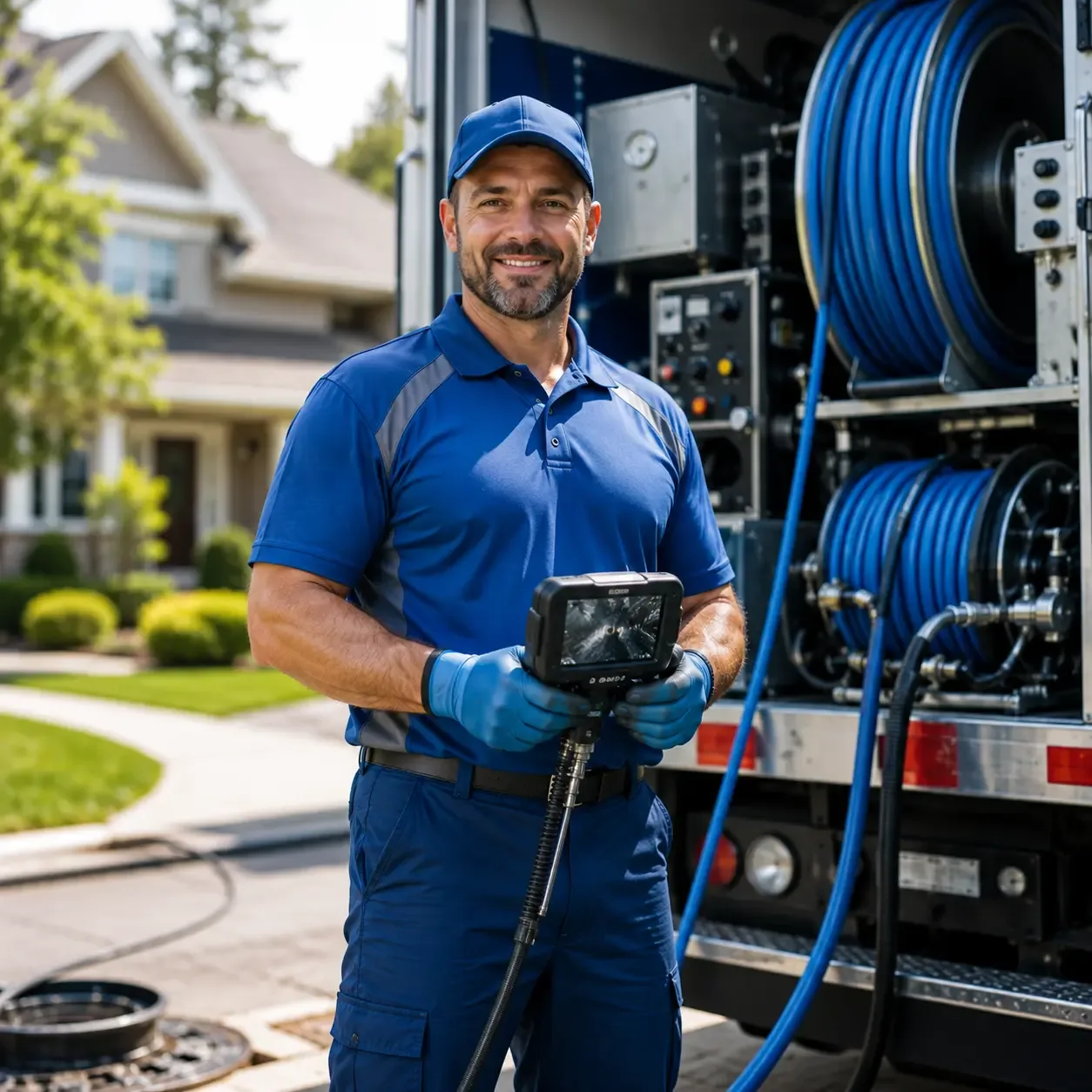 Local outdoor drain cleaning specialists in Wolf Lake, IL